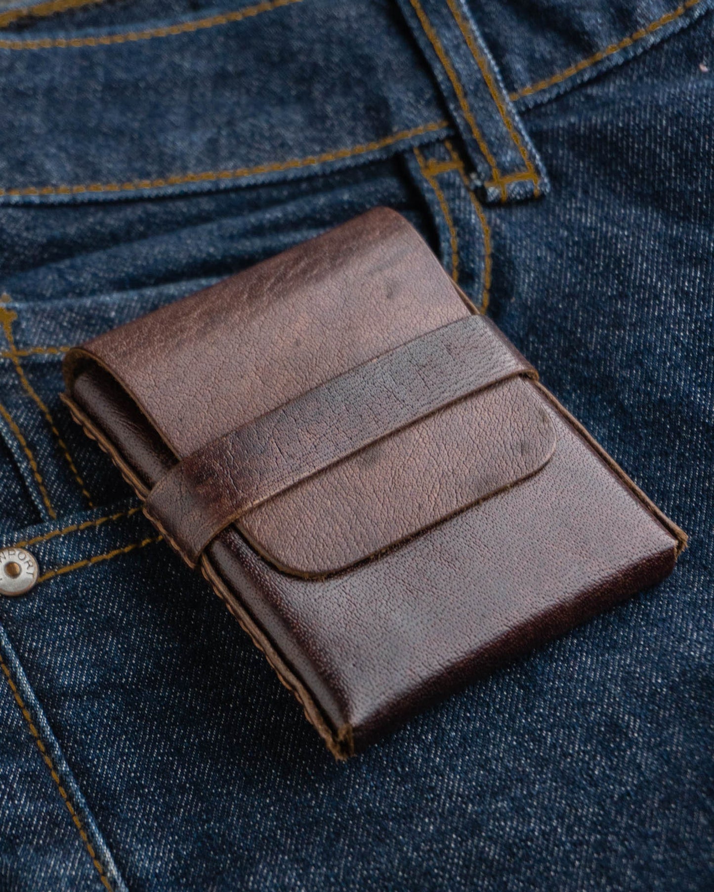 Pocket mini 2.0 - Handmade Leather Wallets