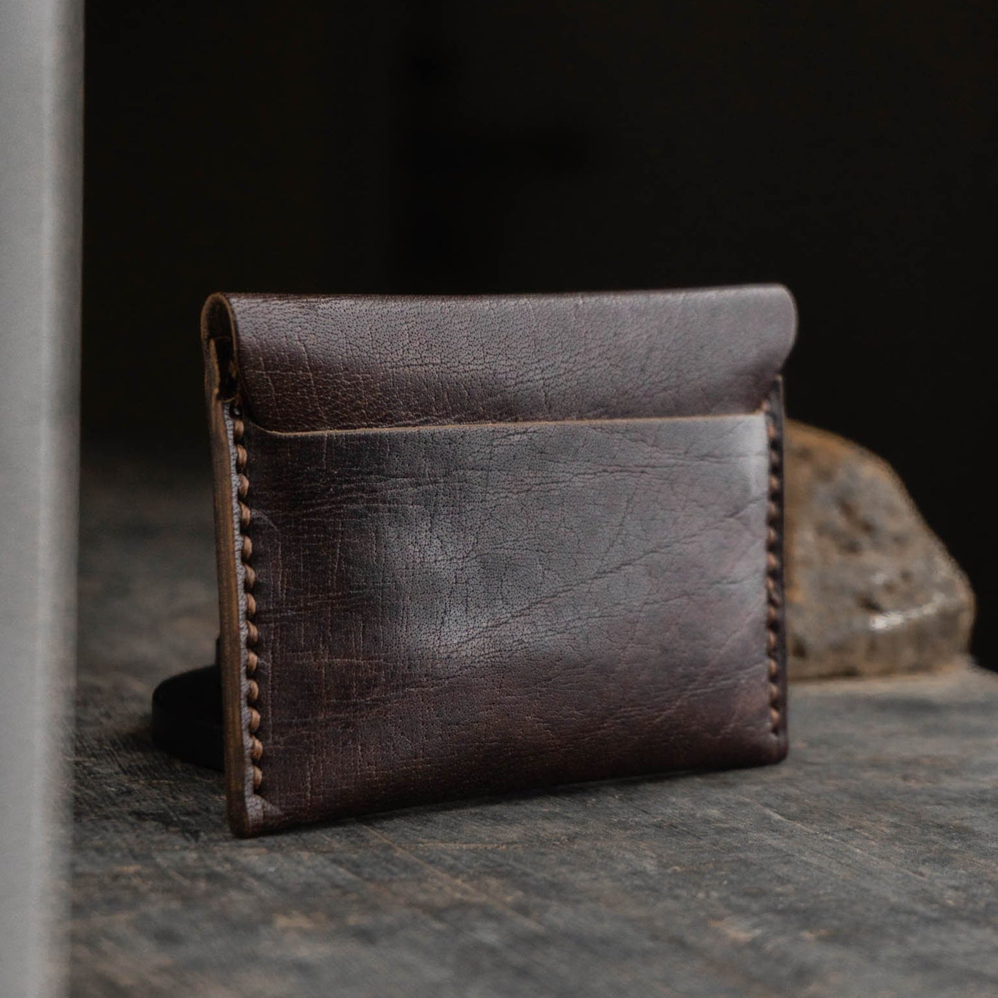 Lifafa 2.0 - Minimalist leather wallet / card holder