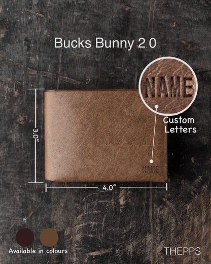 Bucks Bunny 2.0 – Horizontal stitchless wallet