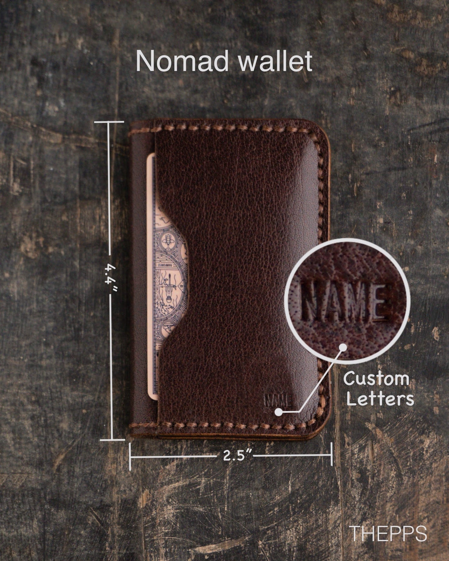 Nomad - Minimalist bifold wallet