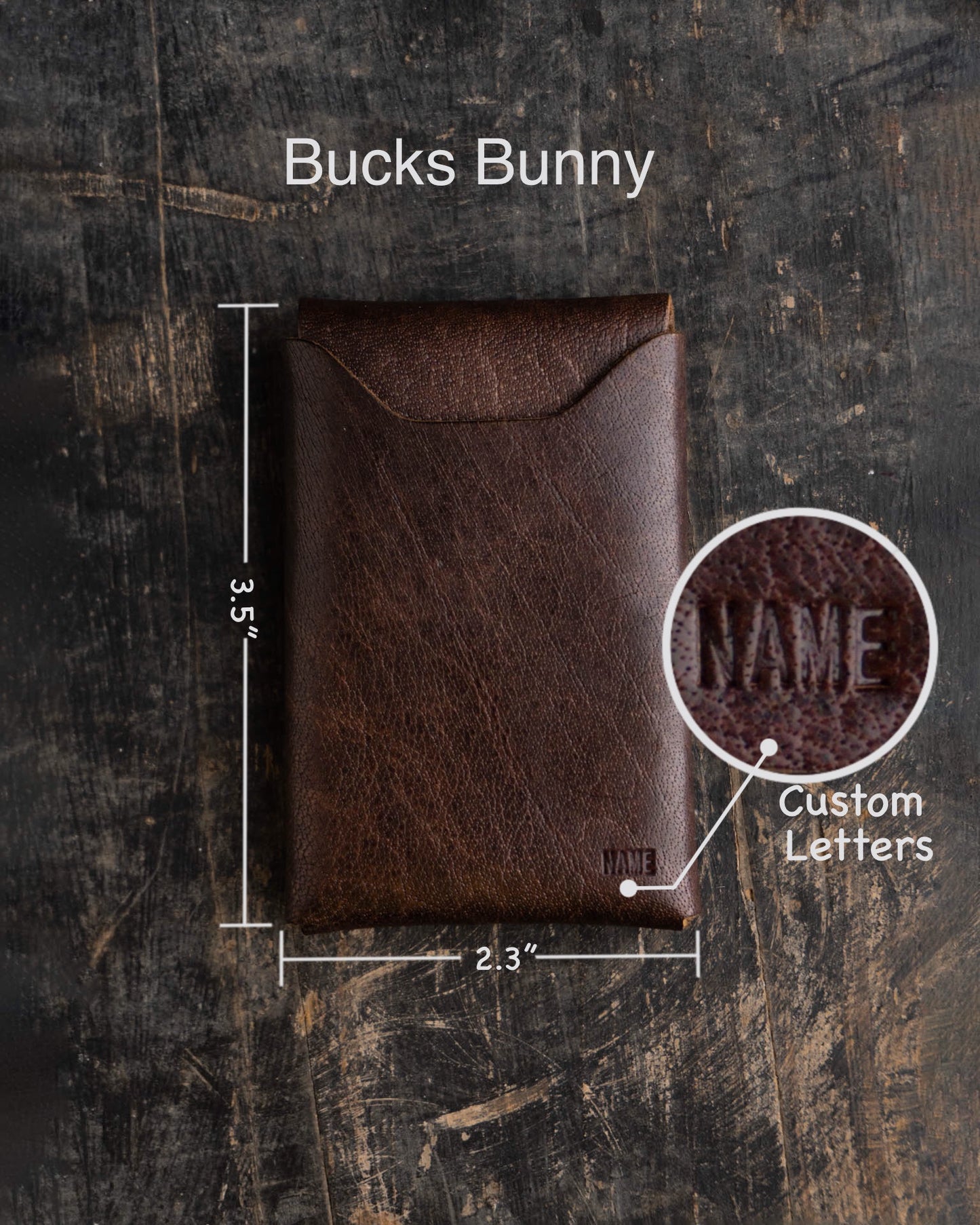 Bucks Bunny – Mini Stichless Wallet