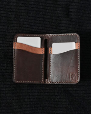 Double Monk Wallet with Cash Pocket